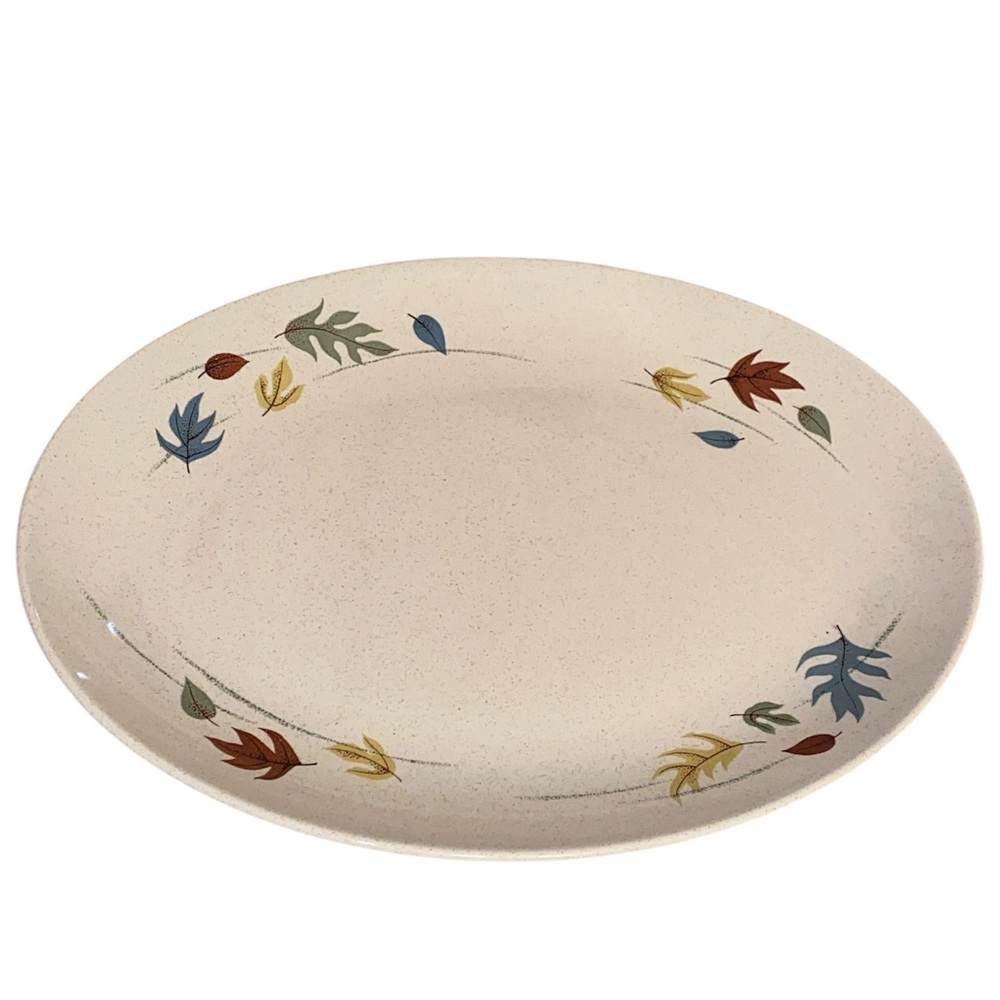 Franciscan Autumn leaves platter
